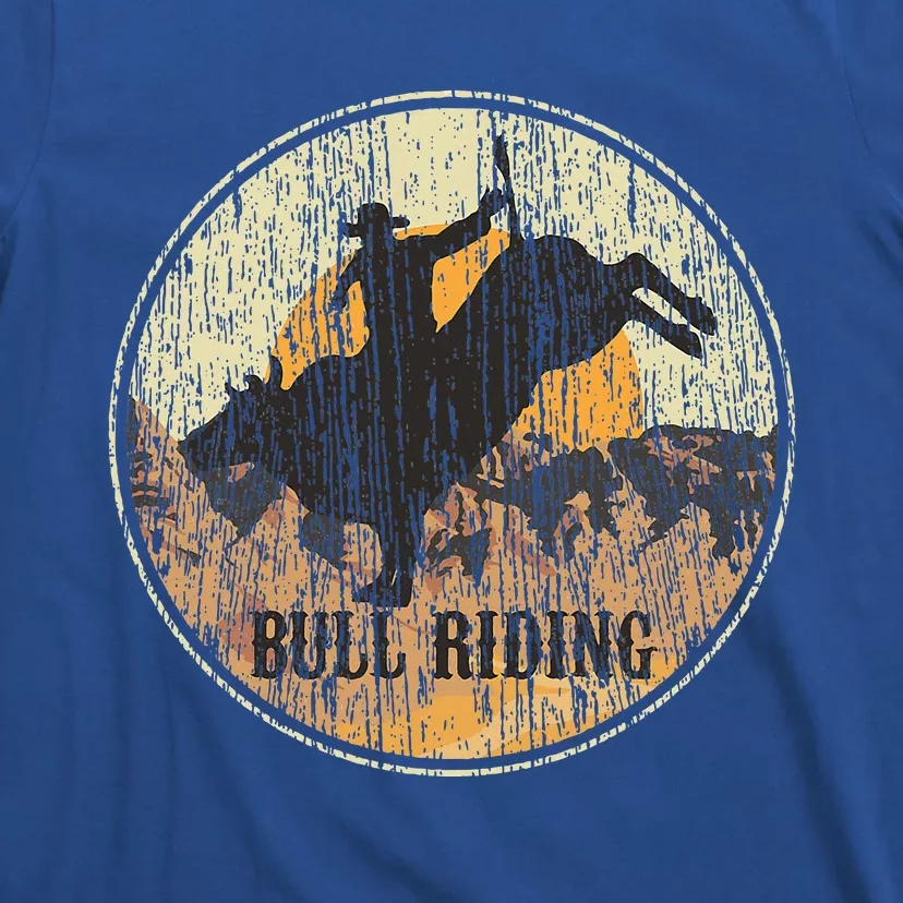 Bull Riding Rodeo Western Country T-Shirt