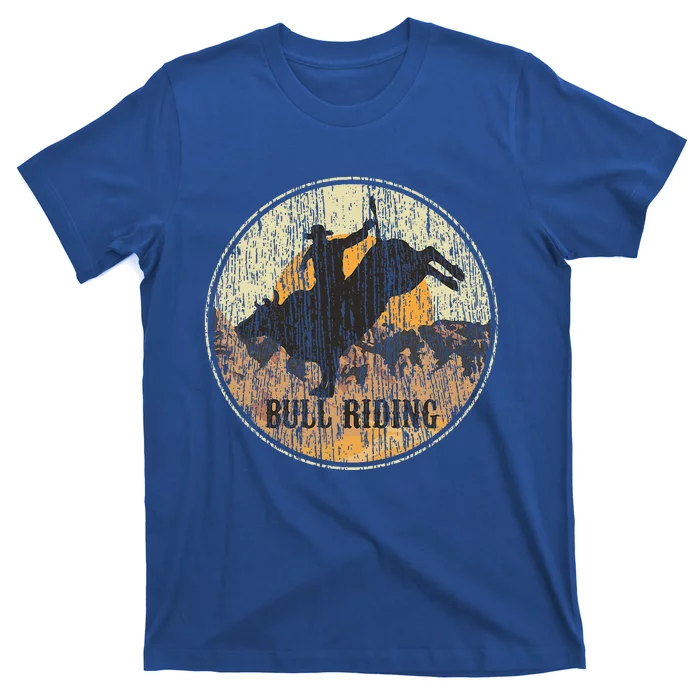 Bull Riding Rodeo Western Country T-Shirt