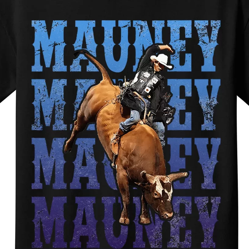 Bull Riders Rodeo Cowboy And Bull Riders Kids T-Shirt