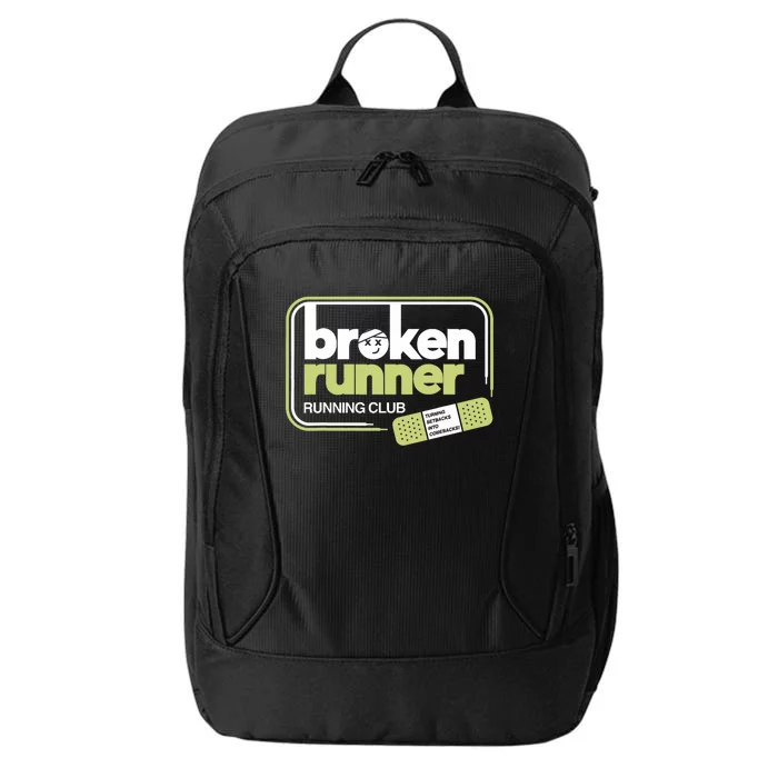 Broken Runner Running Club Turning Setbacks Into Comebacks City Backpack