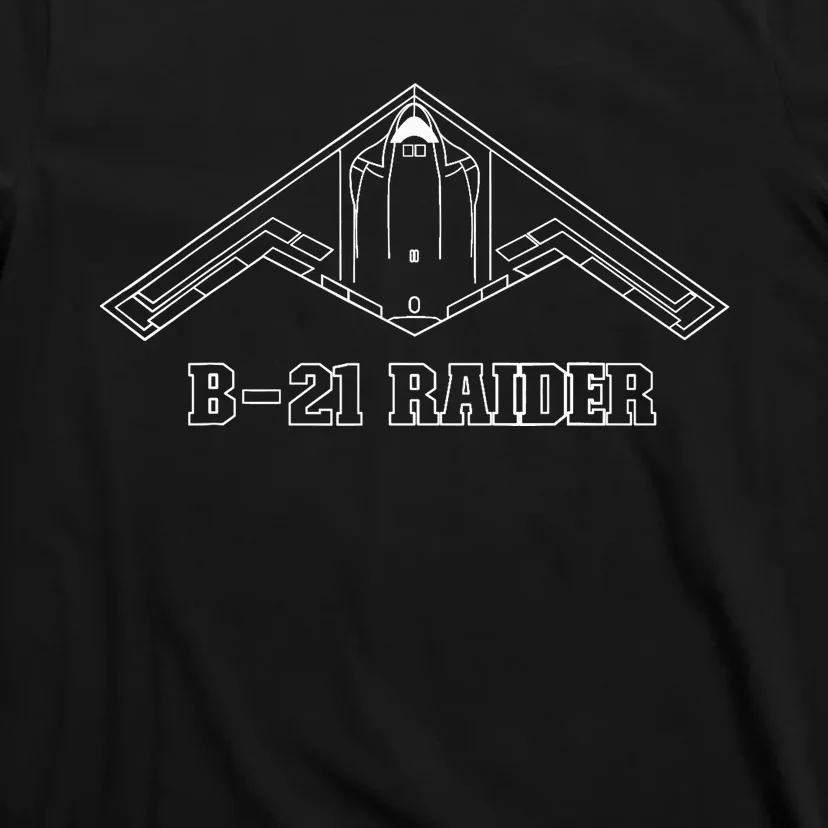 B21 Raider Stealth Bomber Aircraft / USA Airplane Aviation T-Shirt