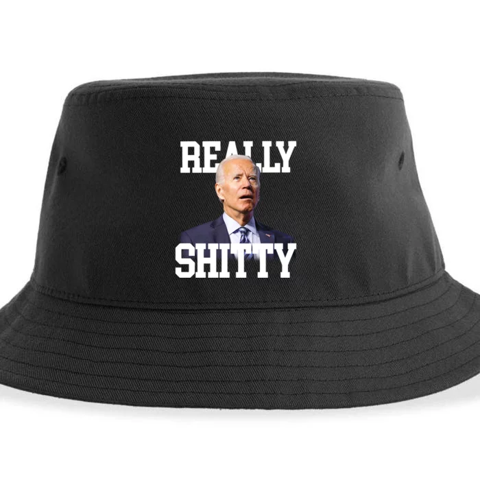 Biden Really Shitty Sustainable Bucket Hat