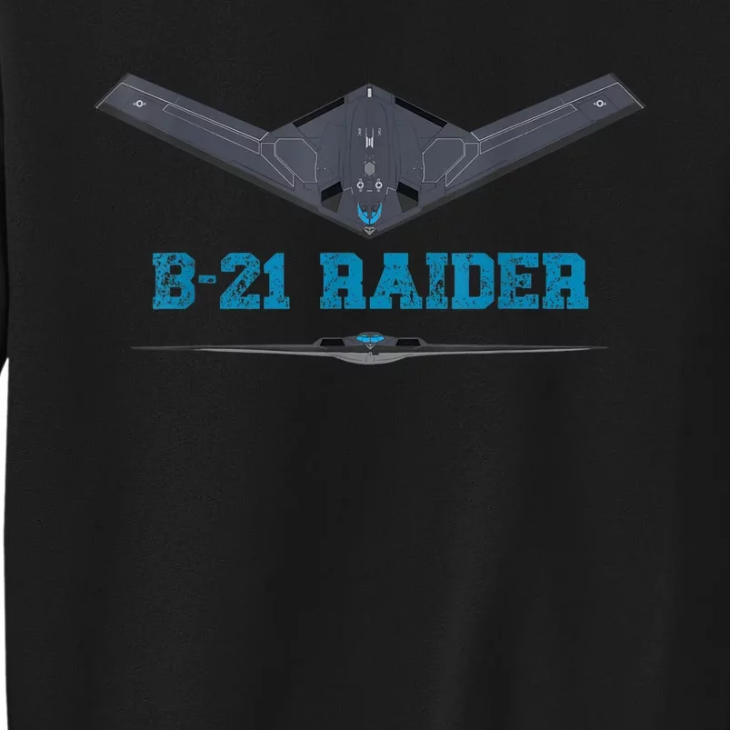 B21 Raider Stealth Bomber Aircraft; Usa Airplane Aviation Tall Sweatshirt