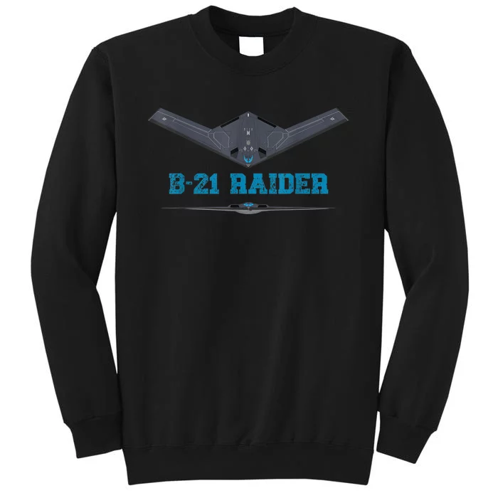 B21 Raider Stealth Bomber Aircraft; Usa Airplane Aviation Tall Sweatshirt