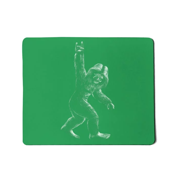 Bigfoot Rock Star Mousepad