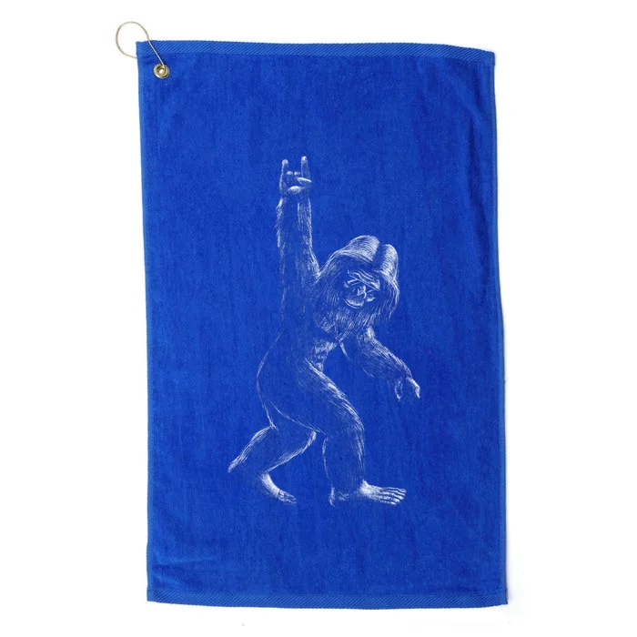 Bigfoot Rock Star Platinum Collection Golf Towel