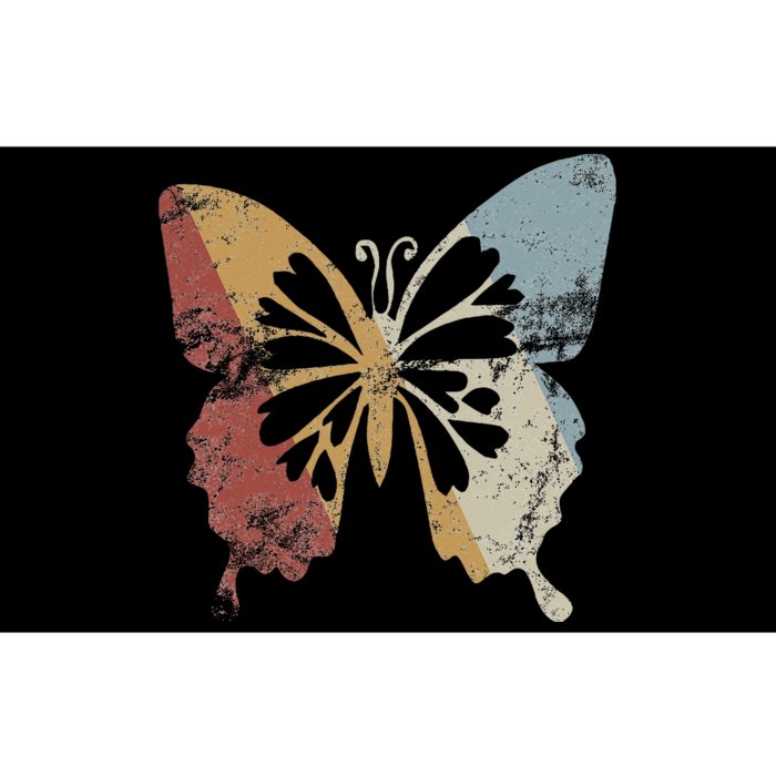 Butterfly Retro Style Vintage Bumper Sticker