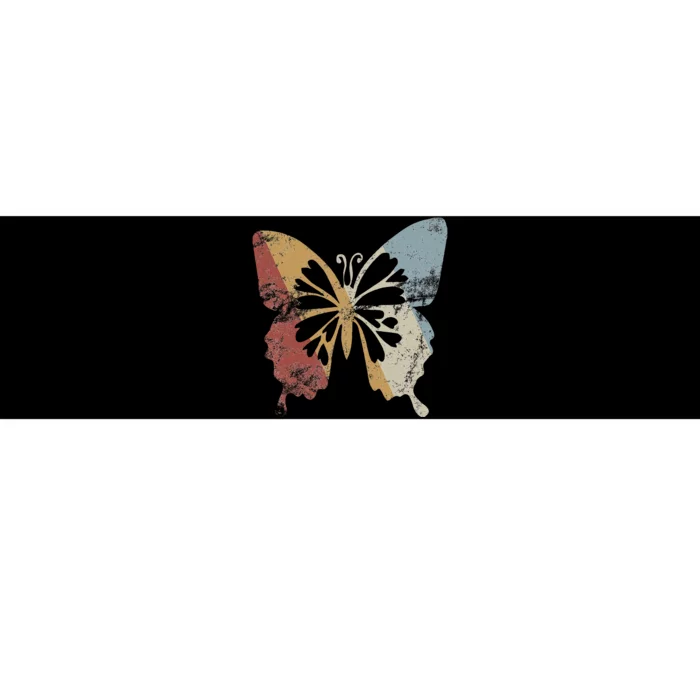 Butterfly Retro Style Vintage Bumper Sticker