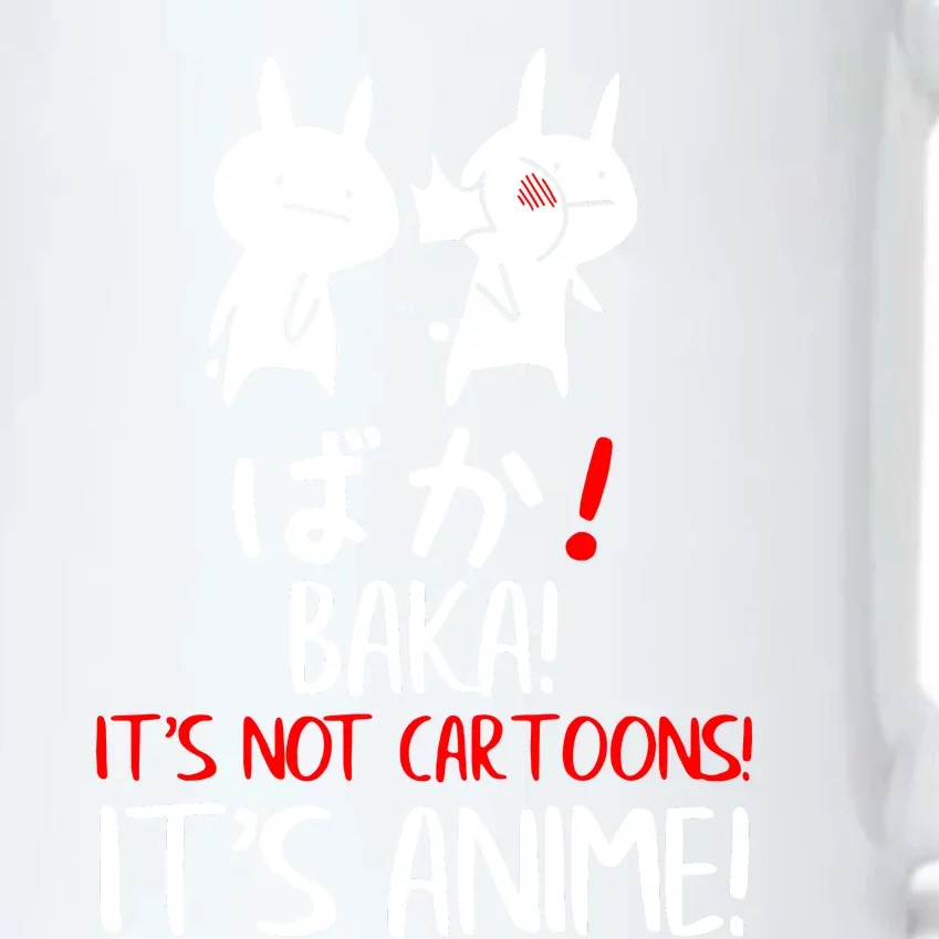 Baka Rabbit Slap Japanese Manga Is Anime Not Cartoons Black Color Changing Mug