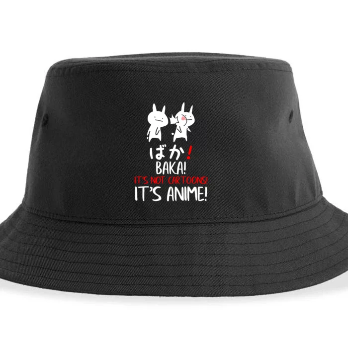 Baka Rabbit Slap Japanese Manga Is Anime Not Cartoons Sustainable Bucket Hat