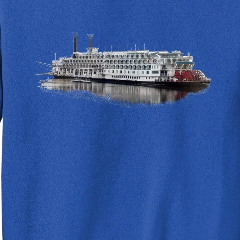 Beautiful Riverboat Scene River Cruise Gift Tall Sweatshirt