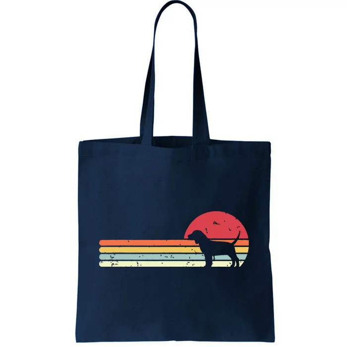 Beagle Retro Style Tote Bag