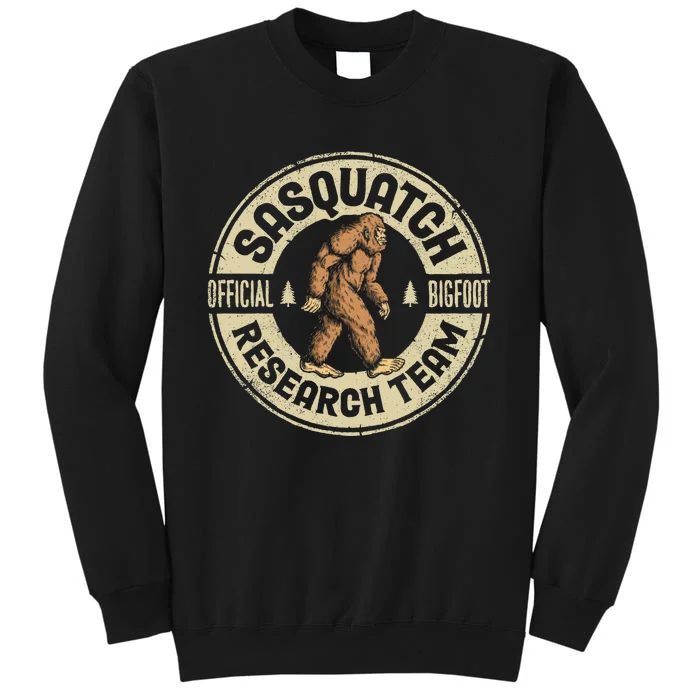 Bigfoot Research Team Retro Vintage Sasquatch Men Women Sweatshirt