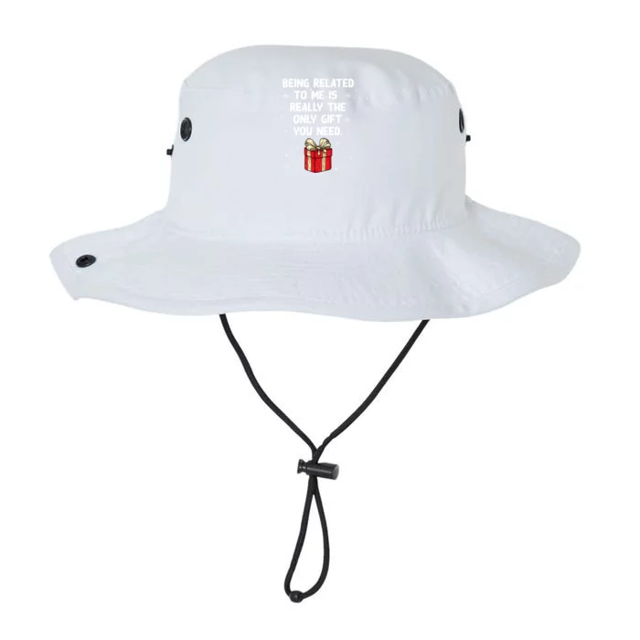 Being Related To Me Is Really Only Gift You Need Christmas Gift Legacy Cool Fit Booney Bucket Hat