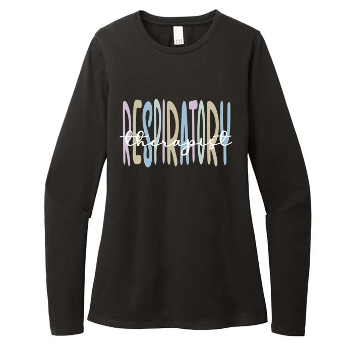 Best Respiratory Therapist Respiratory Therapy Cute Gift Womens CVC Long Sleeve Shirt