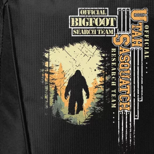 Bigfoot Research Team For Utah Sasquatch Believer City Backpack