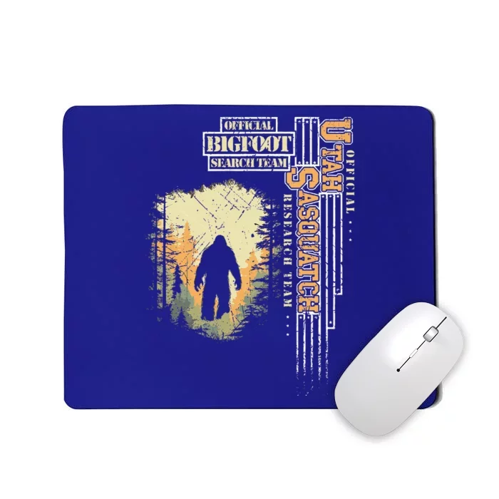 Bigfoot Research Team For Utah Sasquatch Believer Mousepad