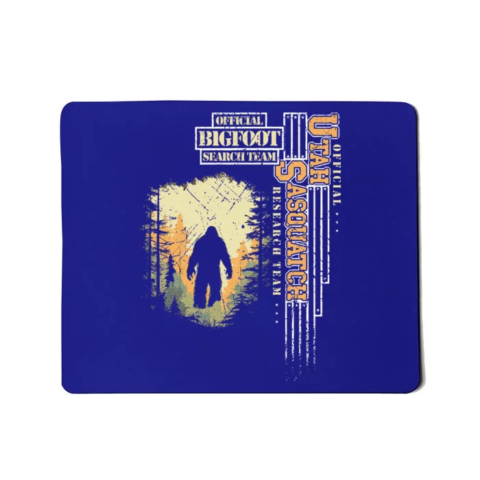 Bigfoot Research Team For Utah Sasquatch Believer Mousepad