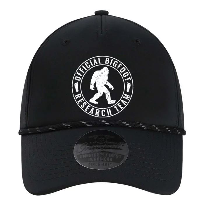 Bigfoot Research Team Vintage Distressed Cute Gift Performance The Dyno Cap