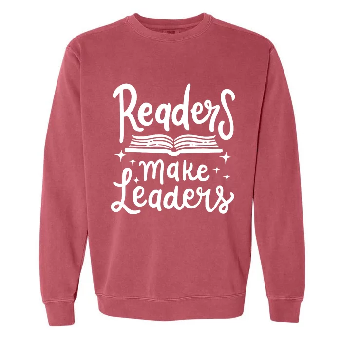 Book Reading Teacher Librarian Reader Garment-Dyed Sweatshirt