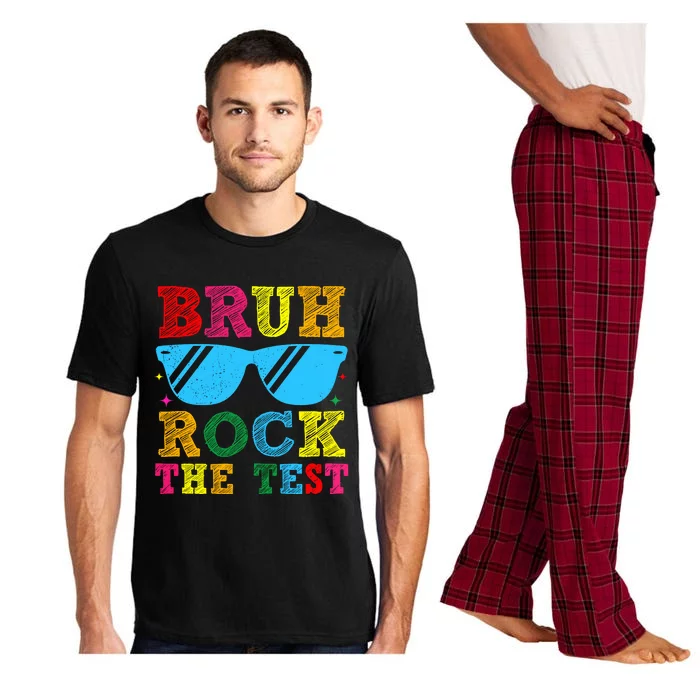 Bruh Rock The Test Test Day Pajama Set