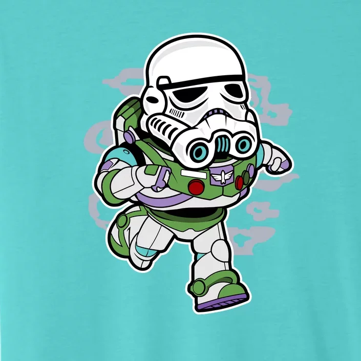 Buzz Robotic Trooper Illustration ChromaSoft Performance T-Shirt