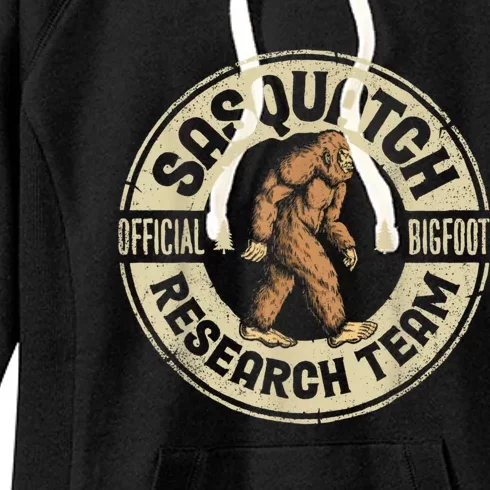 Bigfoot Research Team Sasquatch Women's Fleece Hoodie