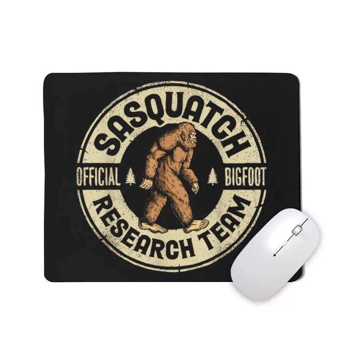 Bigfoot Research Team Sasquatch Mousepad