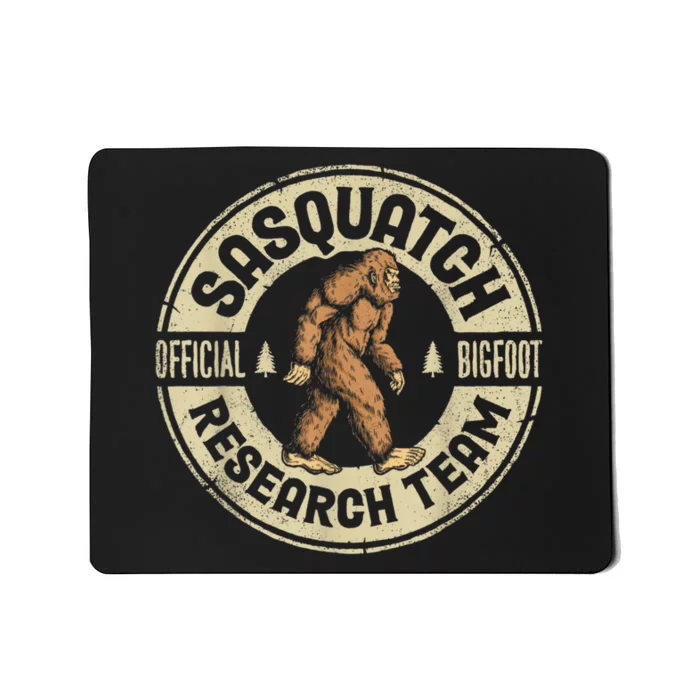 Bigfoot Research Team Sasquatch Mousepad