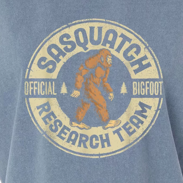 Bigfoot Research Team Sasquatch Garment-Dyed Women's Muscle Tee