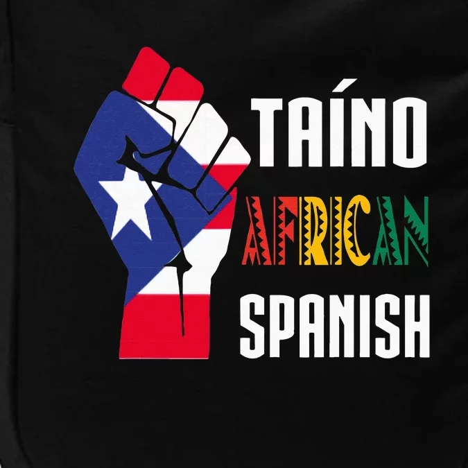 Boricua Roots Taino African Spanish Taino Nation Boricua Impact Tech Backpack