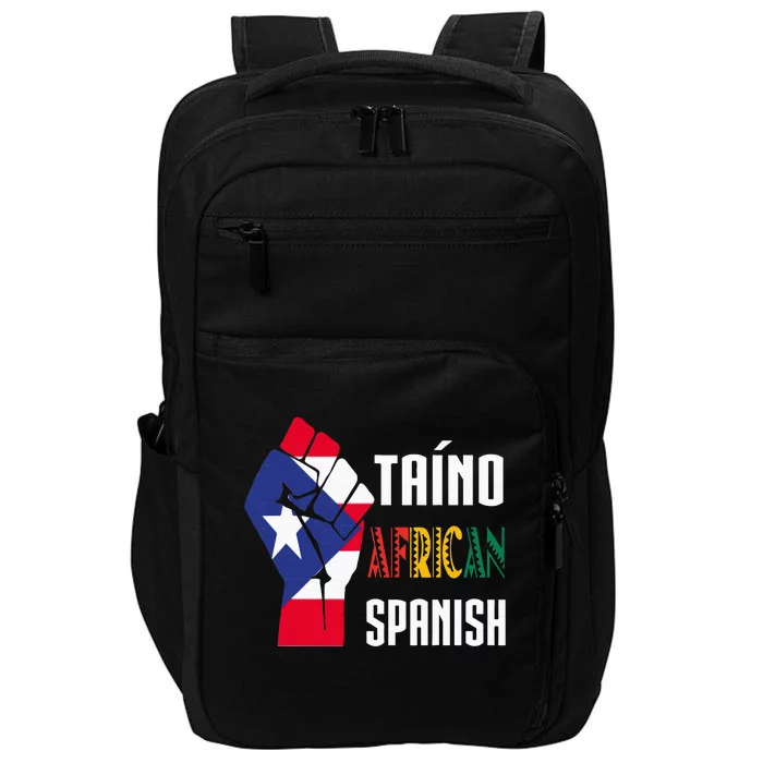 Boricua Roots Taino African Spanish Taino Nation Boricua Impact Tech Backpack