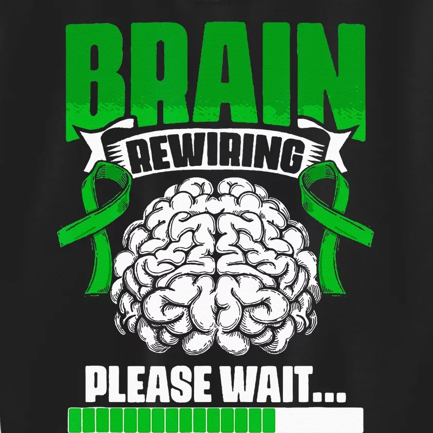 Brain Rewiring Traumatic Brain Injury Surgery TBI Survivor Kids Sweatshirt