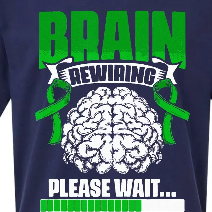 Brain Rewiring Traumatic Brain Injury Surgery TBI Survivor Sueded Cloud Jersey T-Shirt