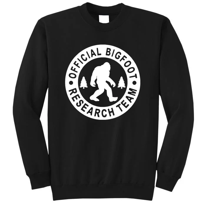 Bigfoot Research Team Vintage Funny Sasquatch Camping Sweatshirt