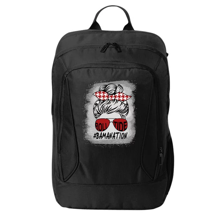 Bamanation Roll Tide Alabama All Y'all The Tide Is Crimson City Backpack