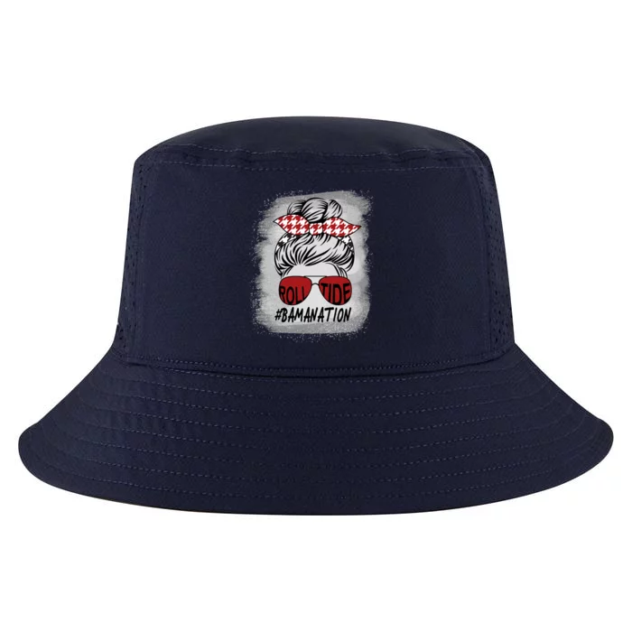 Bamanation Roll Tide Alabama All Y'all The Tide Is Crimson Cool Comfort Performance Bucket Hat