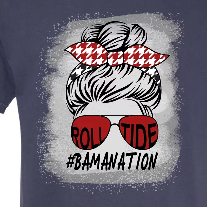 Bamanation Roll Tide Alabama All Y'all The Tide Is Crimson Garment-Dyed Heavyweight T-Shirt