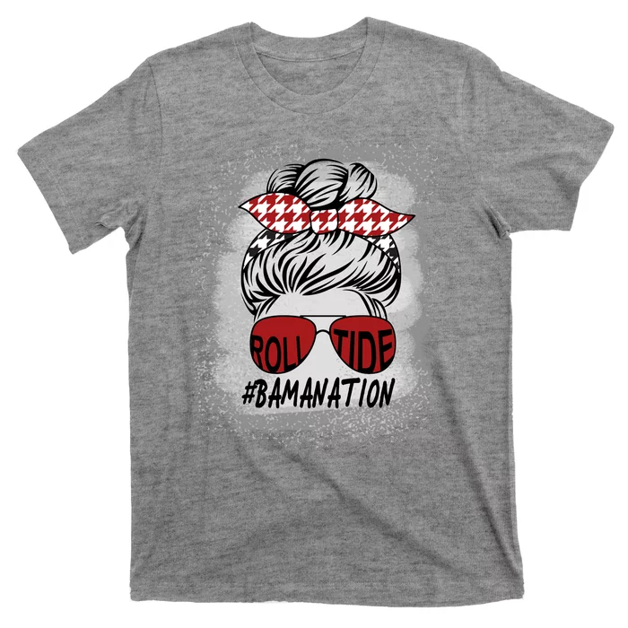 Bamanation Roll Tide Alabama All Y'all The Tide Is Crimson T-Shirt