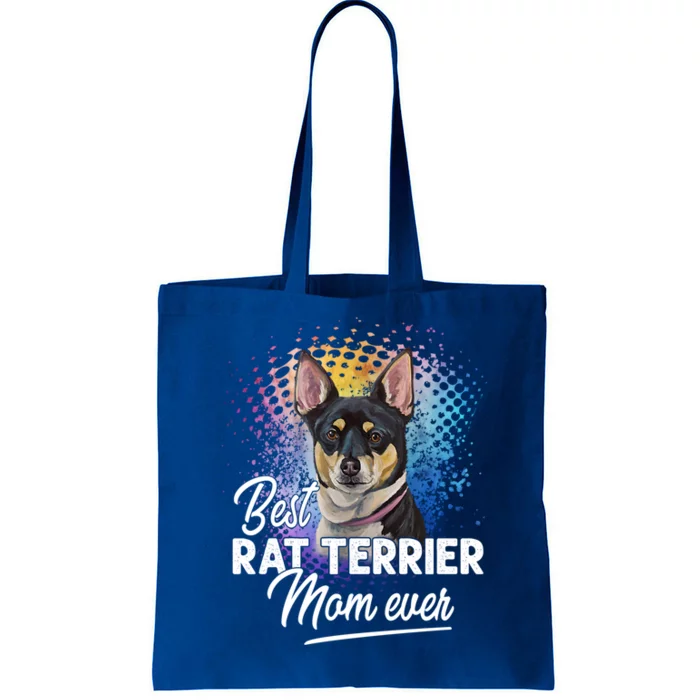 Best Rat Terrier Mom Ever Mother's Day Gift Cool Gift Tote Bag