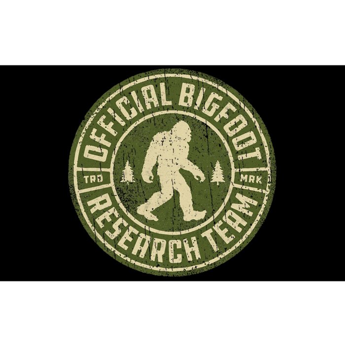 Bigfoot Research Team Retro Vintage Sasquatch Bumper Sticker