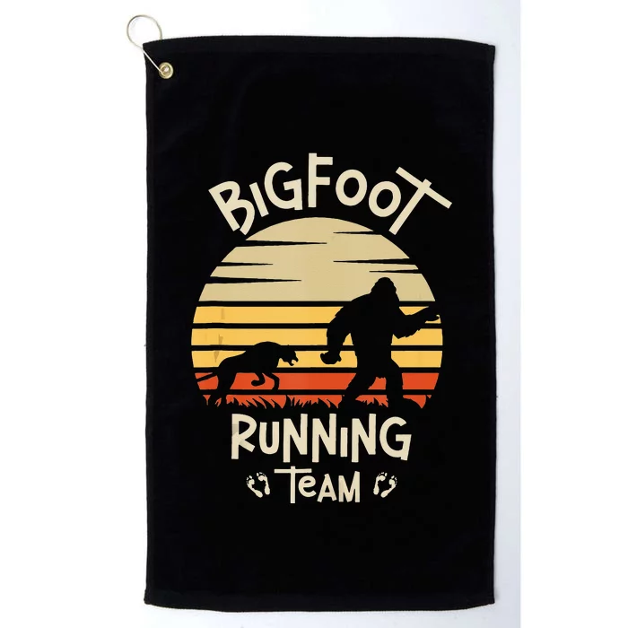 Bigfoot Running Team Yeti Sasquatch Platinum Collection Golf Towel