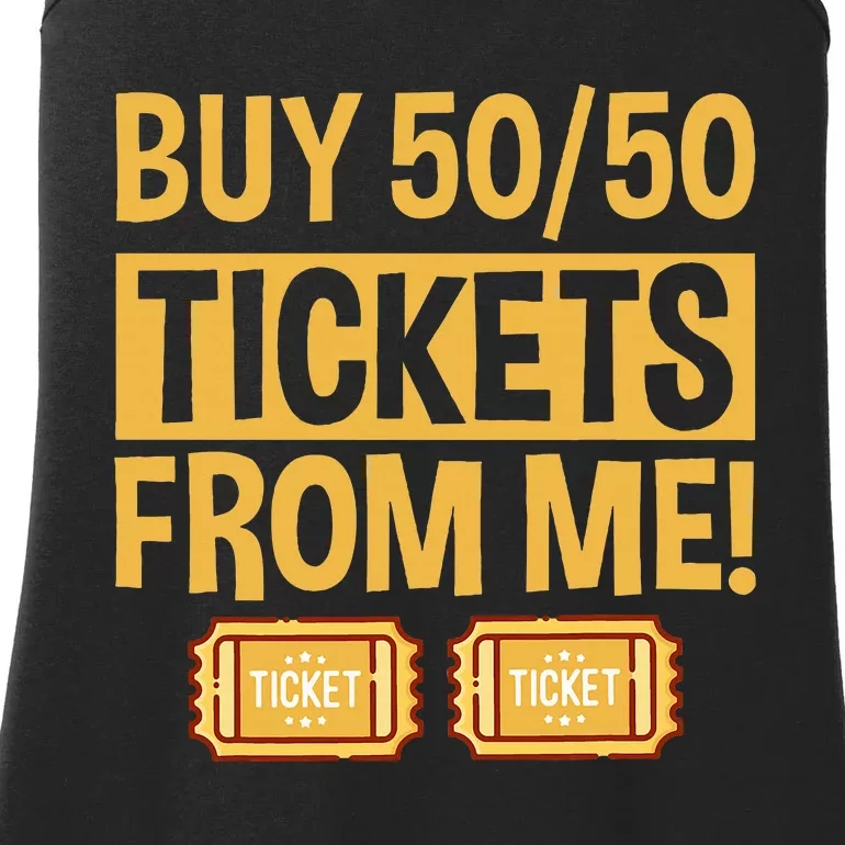 Buy Raffle Tickets Here From Me 5050 Ladies Essential Tank