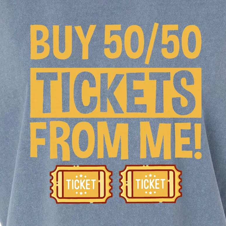 Buy Raffle Tickets Here From Me 5050 Garment-Dyed Women's Muscle Tee