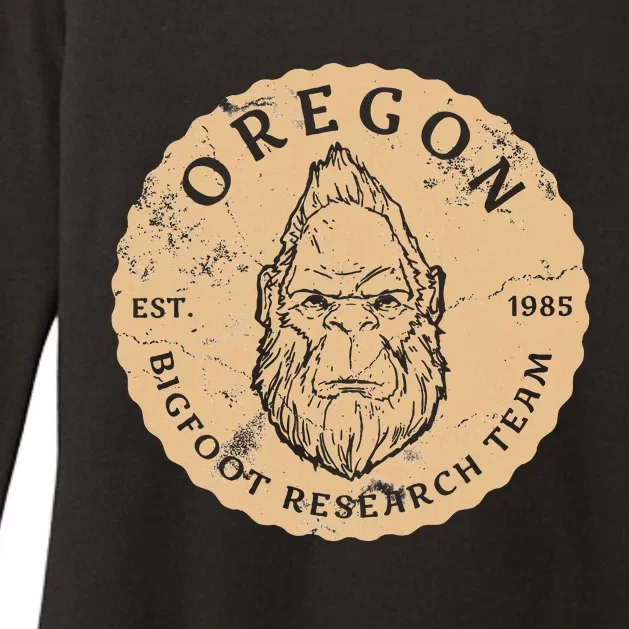 Bigfoot Research Team For Oregon Sasquatch Believers Womens CVC Long Sleeve Shirt