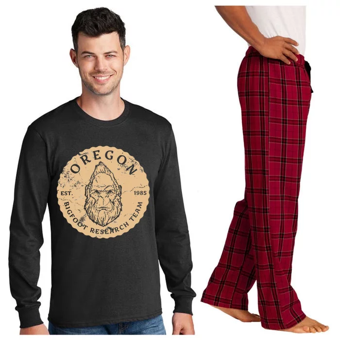 Bigfoot Research Team For Oregon Sasquatch Believers Long Sleeve Pajama Set