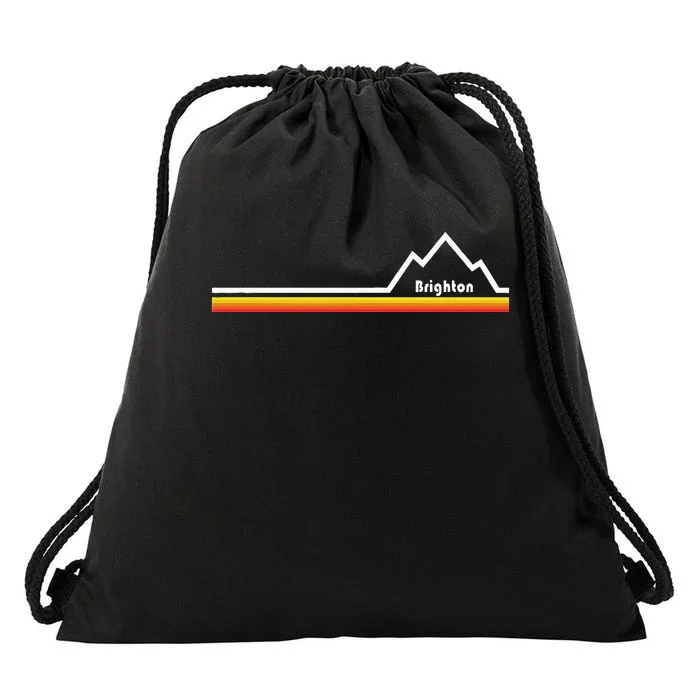 Brighton Resort Utah Drawstring Bag