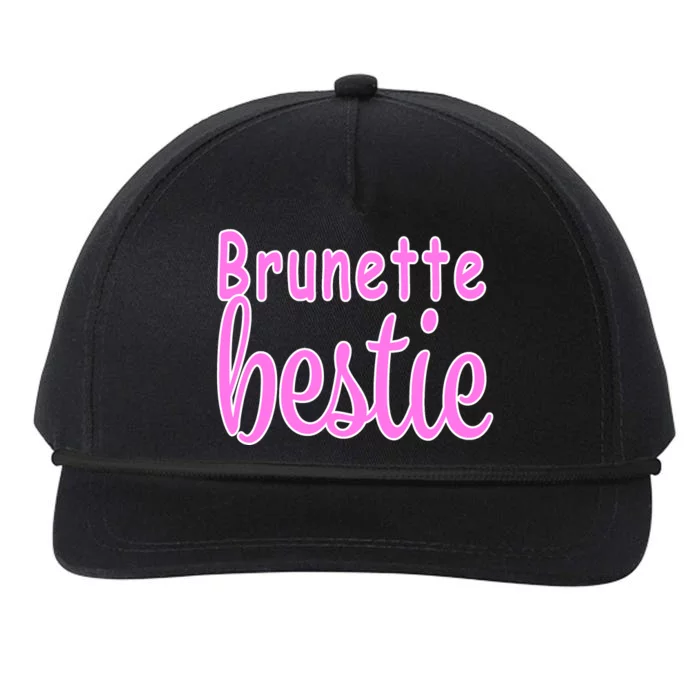 Brunette Bestie Snapback Five-Panel Rope Hat