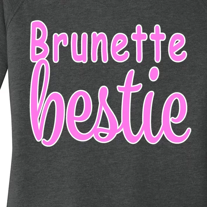 Brunette Bestie Women's Perfect Tri Tunic Long Sleeve Shirt