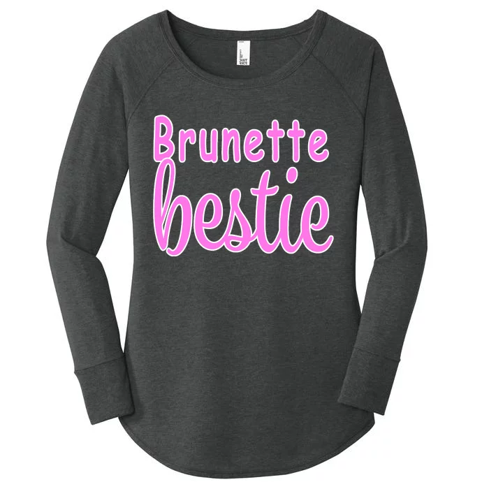 Brunette Bestie Women's Perfect Tri Tunic Long Sleeve Shirt